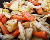 真菰と根菜のスパイシーハーブソルト炒め☆作り方5写真