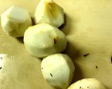 電子レンジで里芋のチーズ蒸し作り方1写真