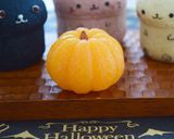 みかんで簡単☆ハロウィンかぼちゃ作り方1写真