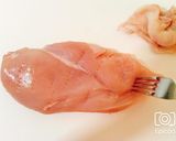 揚げずに簡単！柔らかレモンバジル唐揚げ作り方1写真