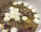 ほっこり♪さつま芋+根菜 みそ汁〜無添加作り方4写真