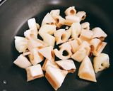 れんこんの甘酢炒め作り方2写真