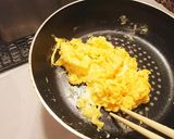 簡単！ボリュームUPでうなぎのニラ玉作り方3写真