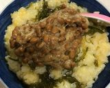 マジで神旨い☆めかぶIN卵かけ納豆ご飯作り方4写真
