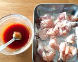♡鶏ささみのチリソース炒め♡お弁当に！作り方1写真