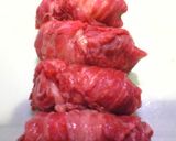 牛肉の肉巻きおにぎり作り方4写真