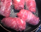 牛肉の肉巻きおにぎり作り方5写真
