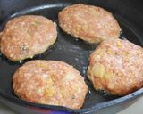 コクうま！キムチーズハンバーグ作り方4写真