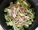 軽巡ホ級と白菜のミルフィーユ作り方3写真