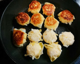 春巻の皮で鮭ポテトの揚げシュウマイ作り方5写真