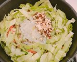 キャベツ沢山！ミートスープパスタ鍋！作り方5写真