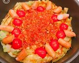 キャベツ沢山！ミートスープパスタ鍋！作り方8写真
