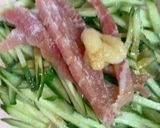 簡単美味しいな生ハムのユッケ作り方3写真