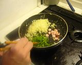蒸かしジャガ芋と野菜のケチャップ炒め焼き作り方4写真
