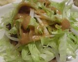 ふわふわヘルシー豆腐ハンバーグレタス重ね作り方5写真