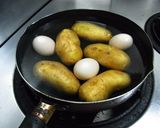 カレー風味のポテトサラダ☆作り方1写真
