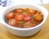 蒸かしジャガ芋と野菜のケチャップ炒め焼き作り方8写真