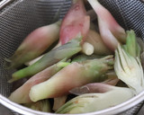 箸休め♪らっきょう漬け酢で茗荷の甘酢漬け作り方2写真