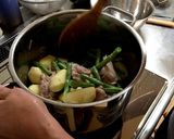 鶏肉とじゃがいもの炒め煮【覚え書き】作り方3写真
