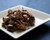 炊飯器で放置☆鶏レバーとしめじのコンフィ作り方10写真