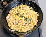 フリッジと秋鮭とほうれん草のクリーム和え作り方10写真