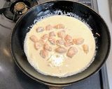 フリッジと秋鮭とほうれん草のクリーム和え作り方9写真