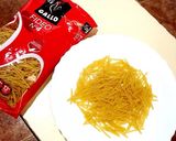 車海老のショートパスタ スペイン風作り方1写真