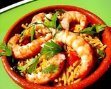 車海老のショートパスタ スペイン風作り方12写真