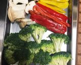 鶏ササミと彩り野菜の煮浸し作り方1写真