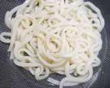 超簡単！冷凍麺と白だしDEたぬ玉うどん♪作り方3写真