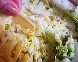 白菜の薬味鍋作り方3写真
