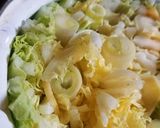 白菜の薬味鍋作り方5写真