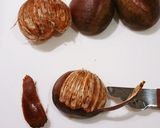 栗の皮の剥き方。鬼皮、渋皮。保存。覚書作り方3写真
