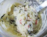 らっきょうと塩昆布のポテトサラダ作り方6写真