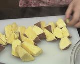 さつまいもの甘酢あん作り方2写真