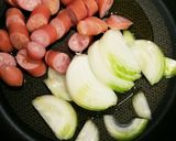 簡単☆市販のポタージュでクリームパスタ作り方1写真