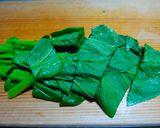 ●かぼちゃと小松菜の煮物●作り方2写真