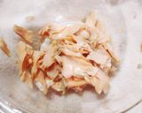簡単♡鮭と水菜のクリームパスタ♡作り方4写真