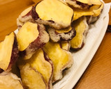 うすーい衣のさつまいもの天ぷら作り方3写真