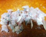 アカモクと鯵の和え物作り方2写真