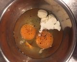 とろとろ納豆オムレツ作り方2写真