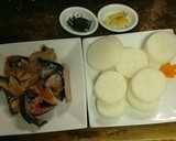 切り昆布使ってみました！！鮭と大根の煮物作り方1写真