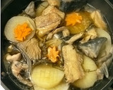 切り昆布使ってみました！！鮭と大根の煮物作り方3写真