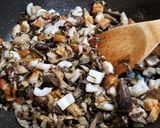ブナハリタケなど天然多種キノコの混ぜご飯作り方7写真
