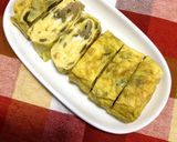 お弁当朝食に☆ザーサイ入り卵焼き(^^♪作り方3写真