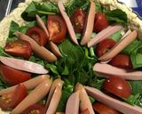 ほうれん草たっぷりとキッシュ作り方5写真