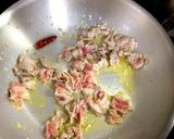豚肉と高菜のパスタ作り方5写真
