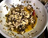 豚肉と高菜のパスタ作り方7写真