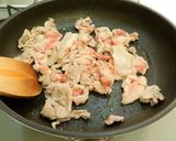 簡単。厚揚げと豚こま切れ肉のピリ辛炒め!作り方4写真