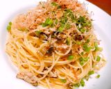 豚肉と高菜のパスタ作り方9写真